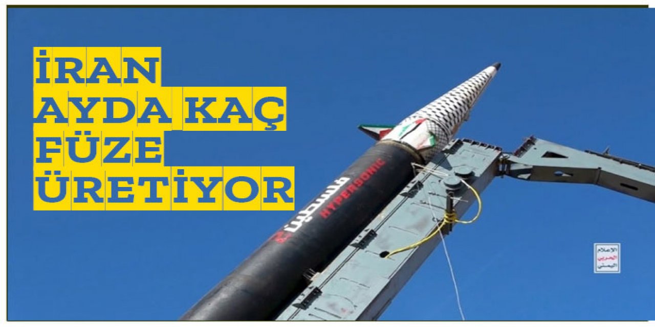 İran ayda 100 balistik füze üretiyor