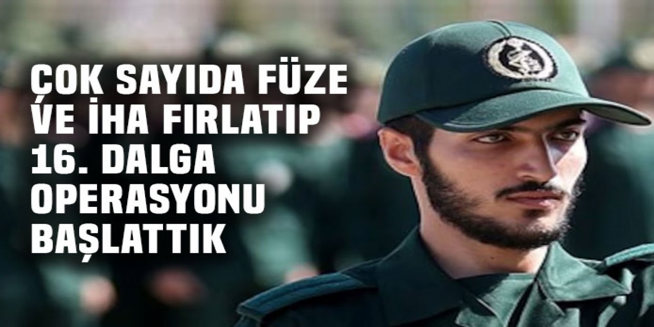 Çok sayıda füze ve insansız hava aracı fırlattık