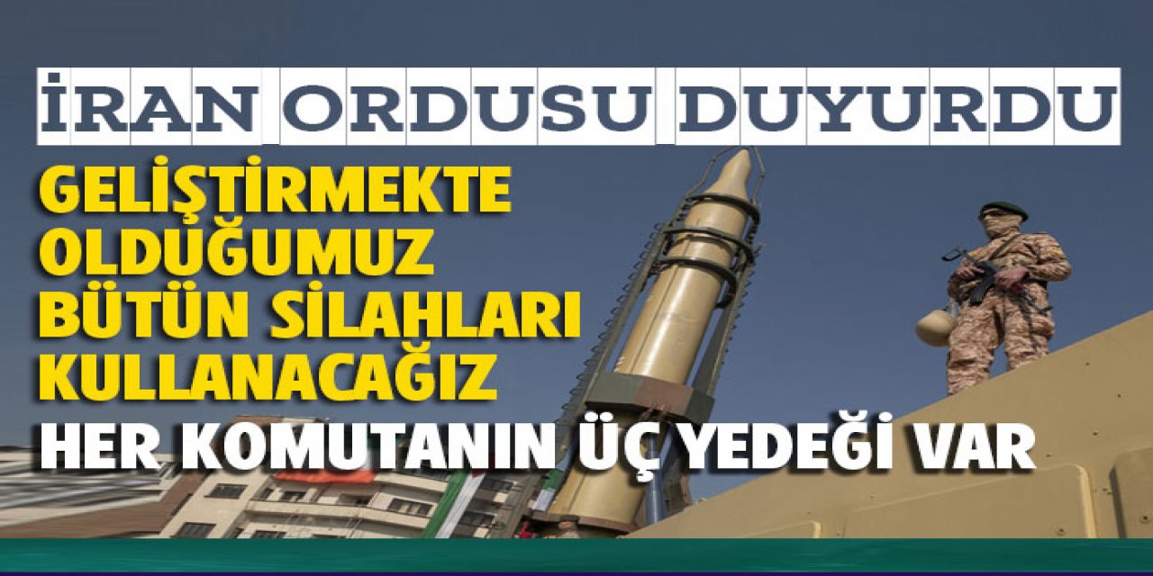 Geliştirmekte olduğumuz bütün silahları kullanacağız