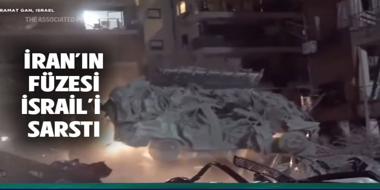 İran'ın füzesi İsrail'i sarstı