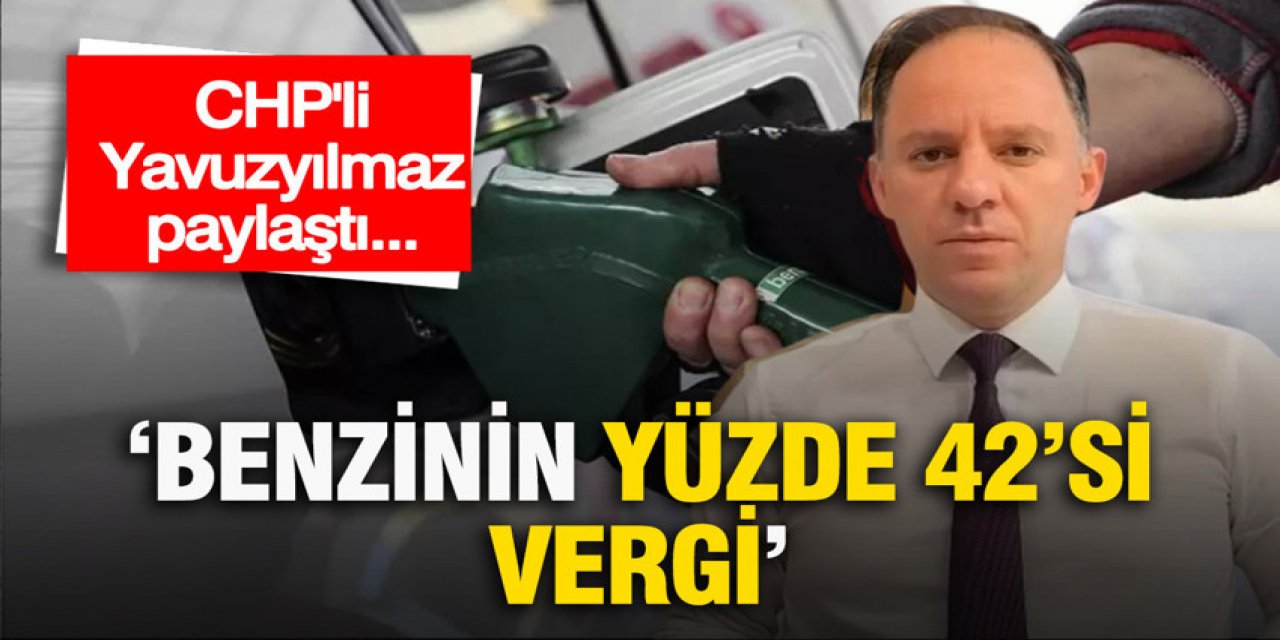 Benzinin pompa fiyatının yüzde 42’si vergi