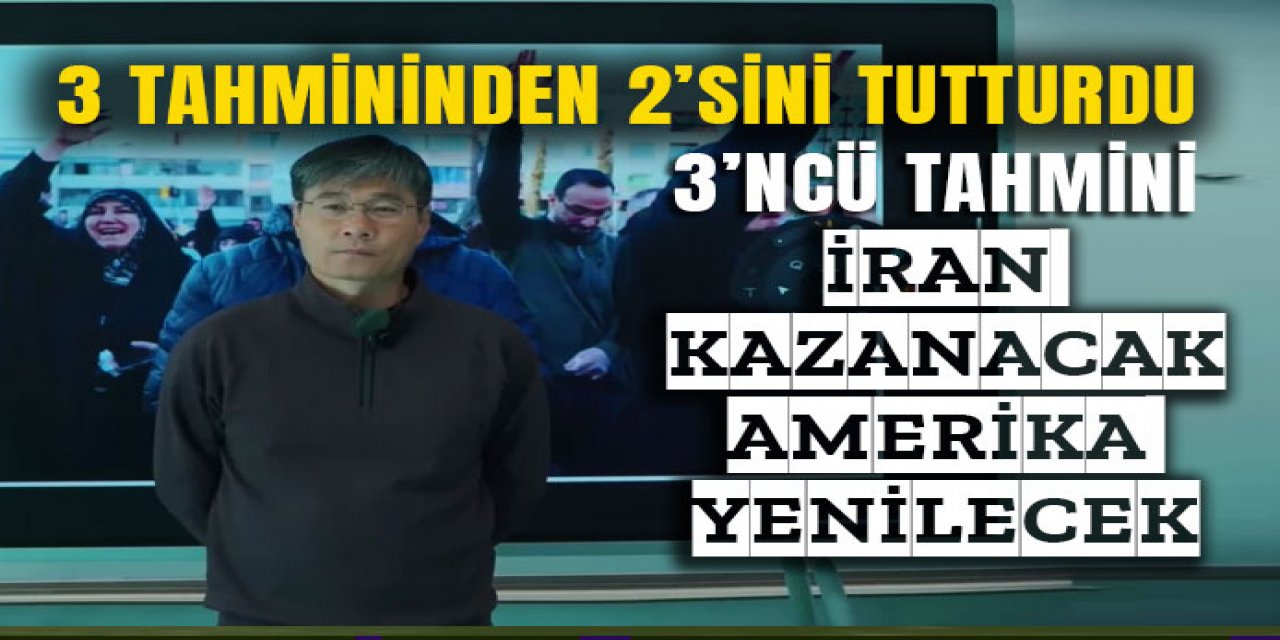 Çinli uzman : İran kazanacak Amerika kaybedecek