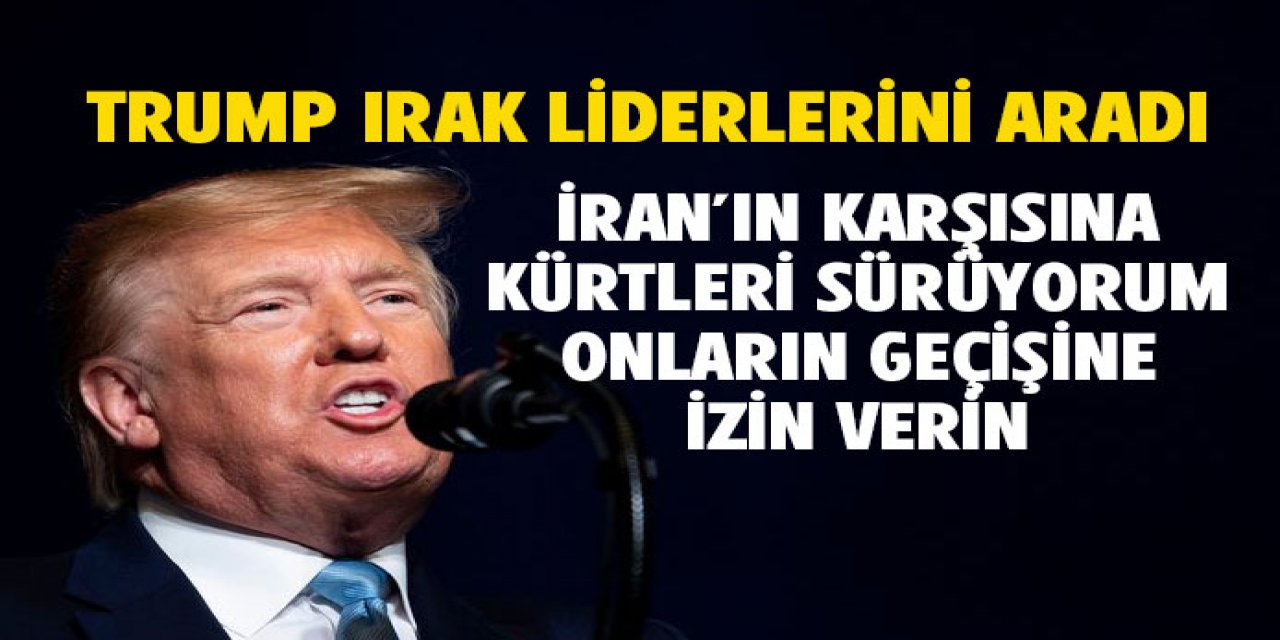 Irak Kürt liderlerinden İranlı Kürt savaşçıların İran'a geçmesine izin vermelerini istedi.