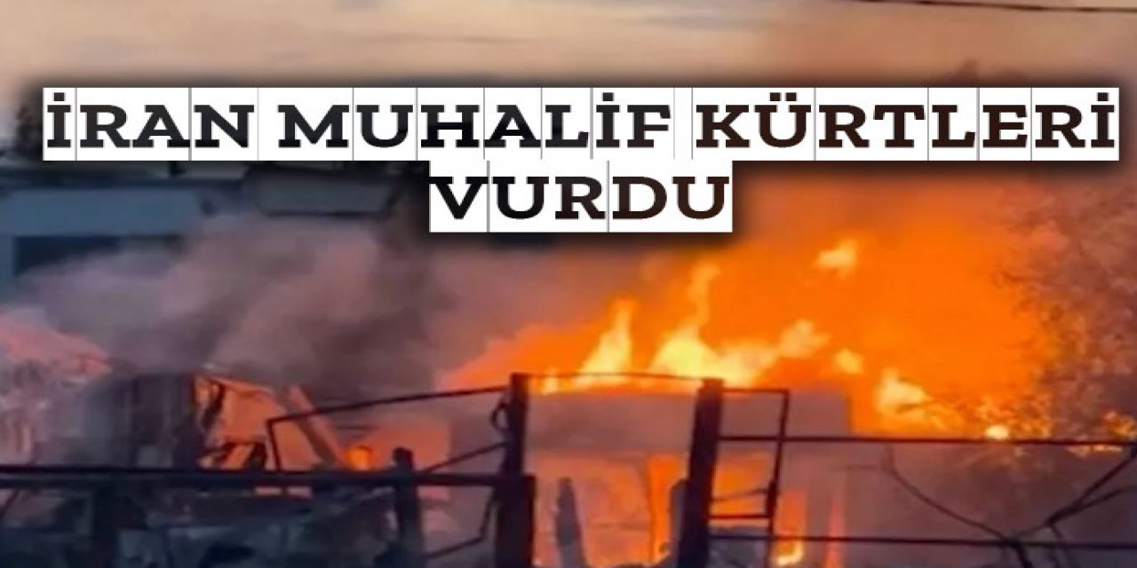 İran Kuzey Irak'ta Kürt muhaliflerin silah deposunu vurdu