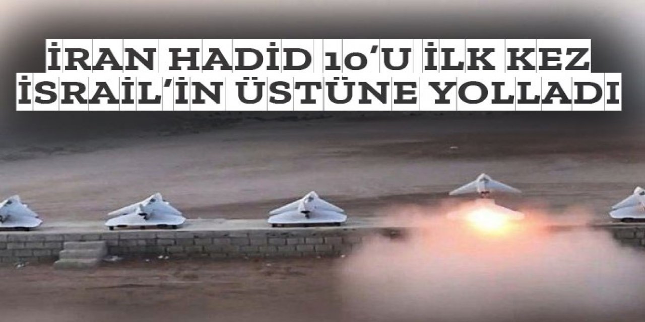 Hadid-110" hayalet insansız hava araçlarını kulandı