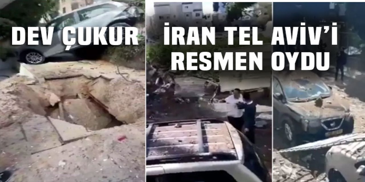 İran İsrail'in kalbini vurdu!
