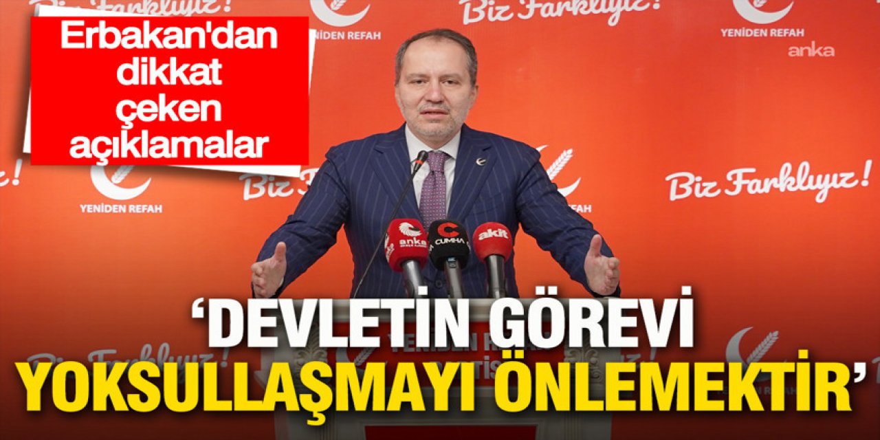 Devletin görevi yardım dağıtmak değil,