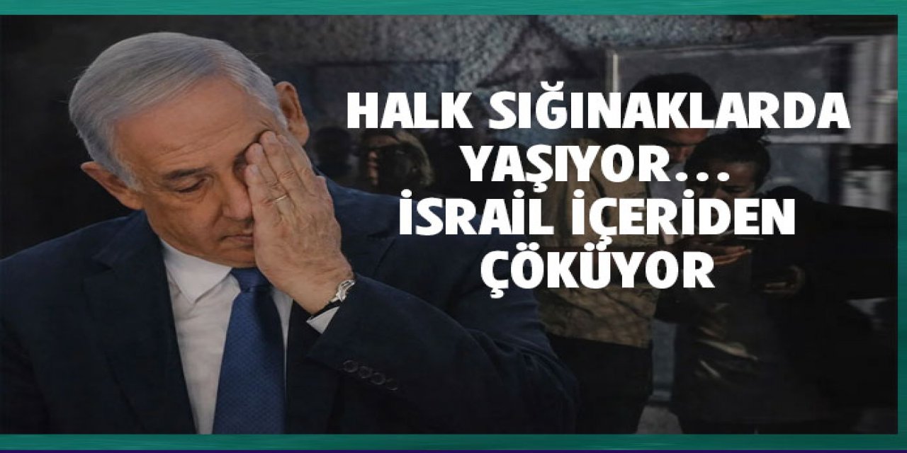 İsrailliler sığınaklardan çıkamıyor, ekonomik kriz kapıda