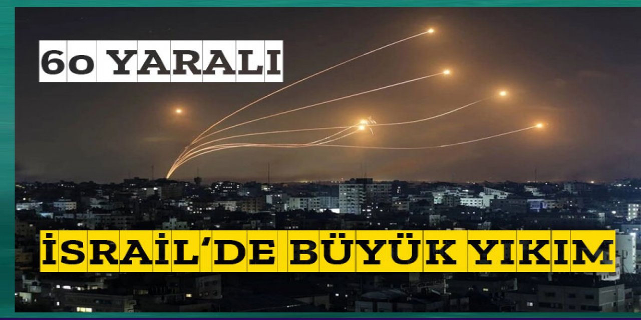 İsrail: İran bombardımanında yaklaşık 60 kişi yaralandı