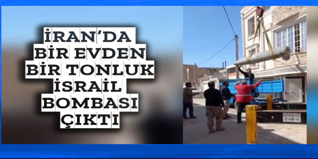 evden bir tonluk İsrail bombası çıktı