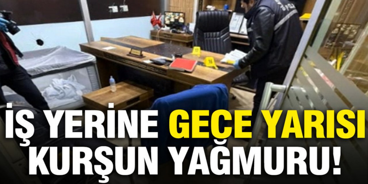 bir fırına silahlı saldırı düzenlendi