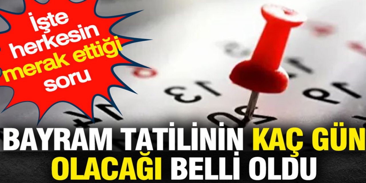 İşte herkesin merak ettiği soru