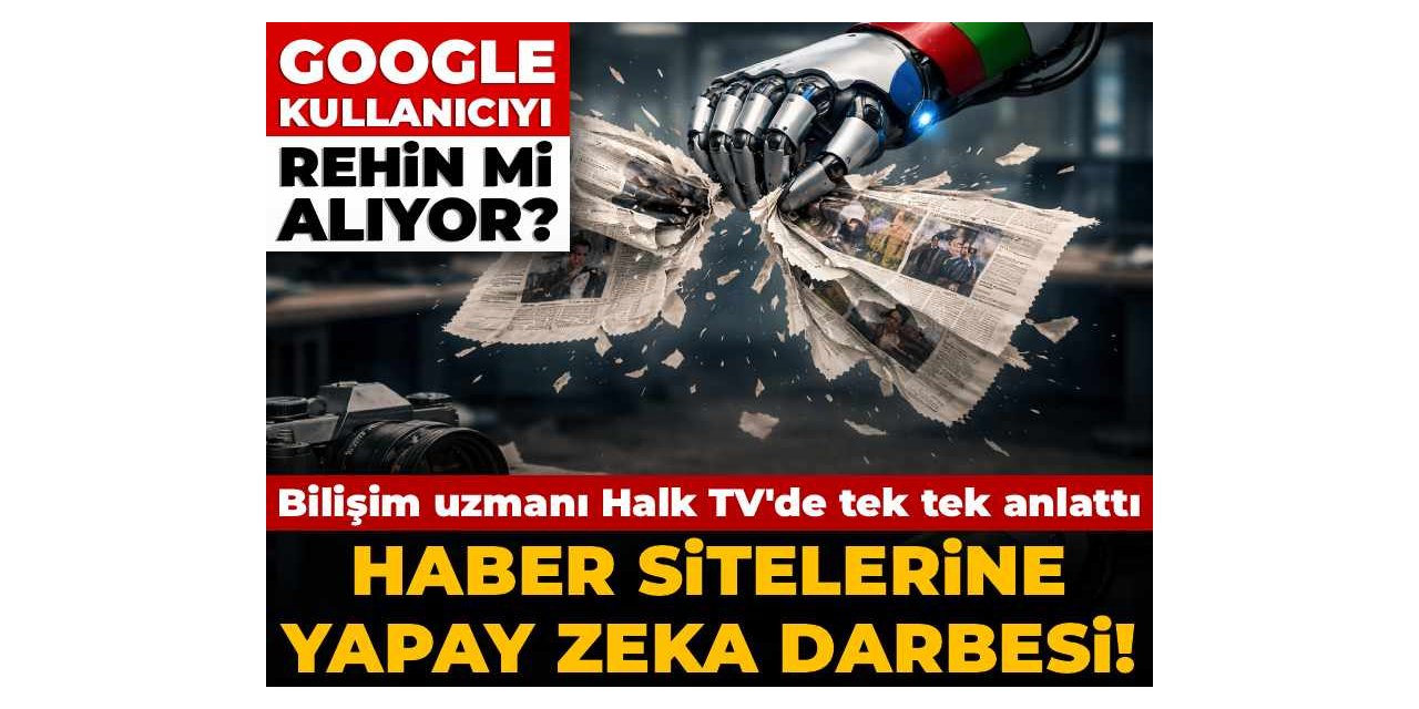 Haber sitelerine yapay zeka darbesi