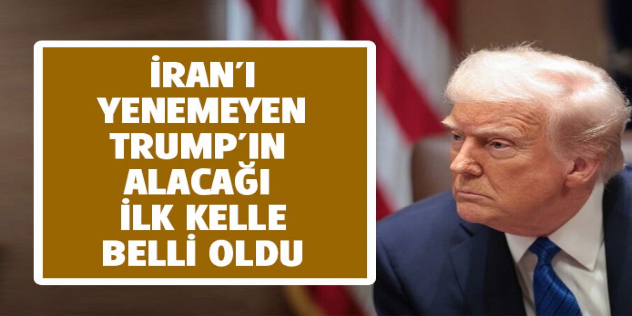 Trump’ın "kurban" listesi ifşa oldu!