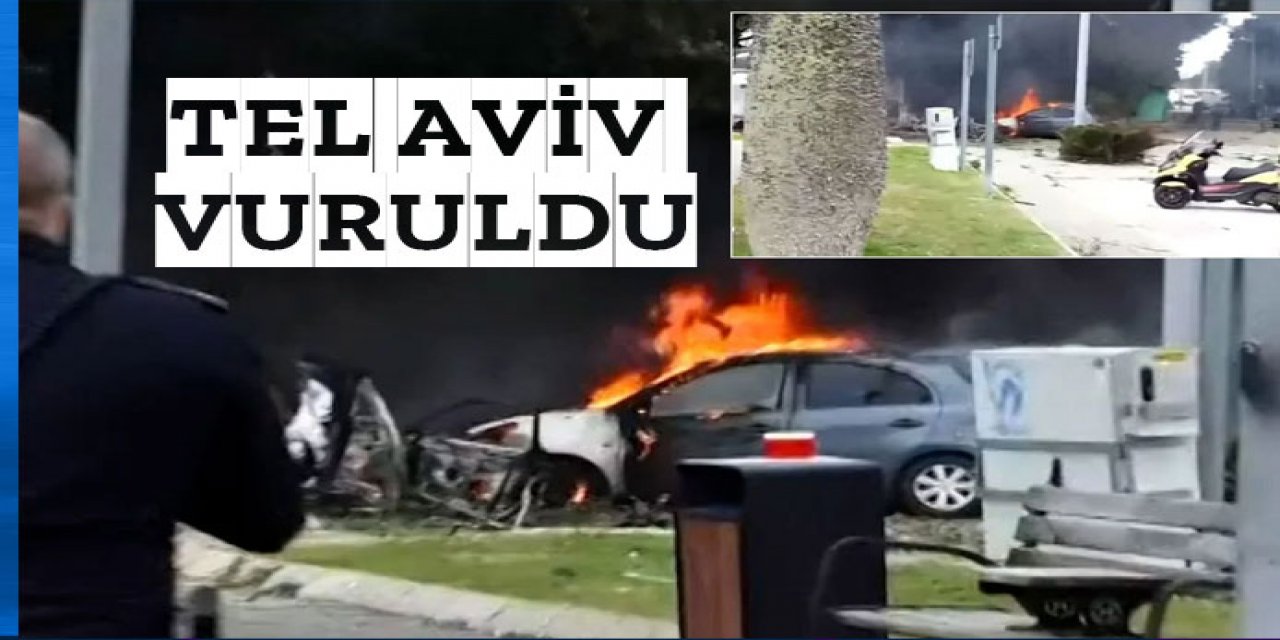 Tel Aviv'den dumanlar yükseliyor