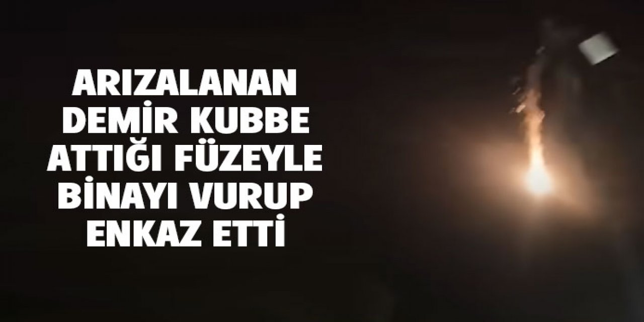 İsrail'in Demir Kubbe'si arızalandı