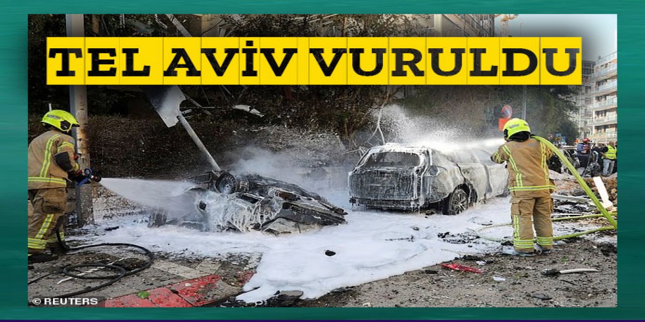 İran Tel Aviv'e vurdu