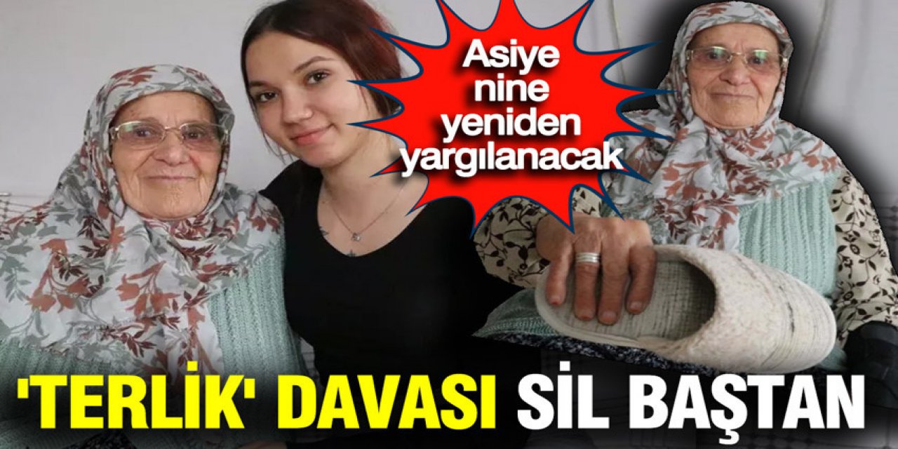 Terlik' davası sil baştan