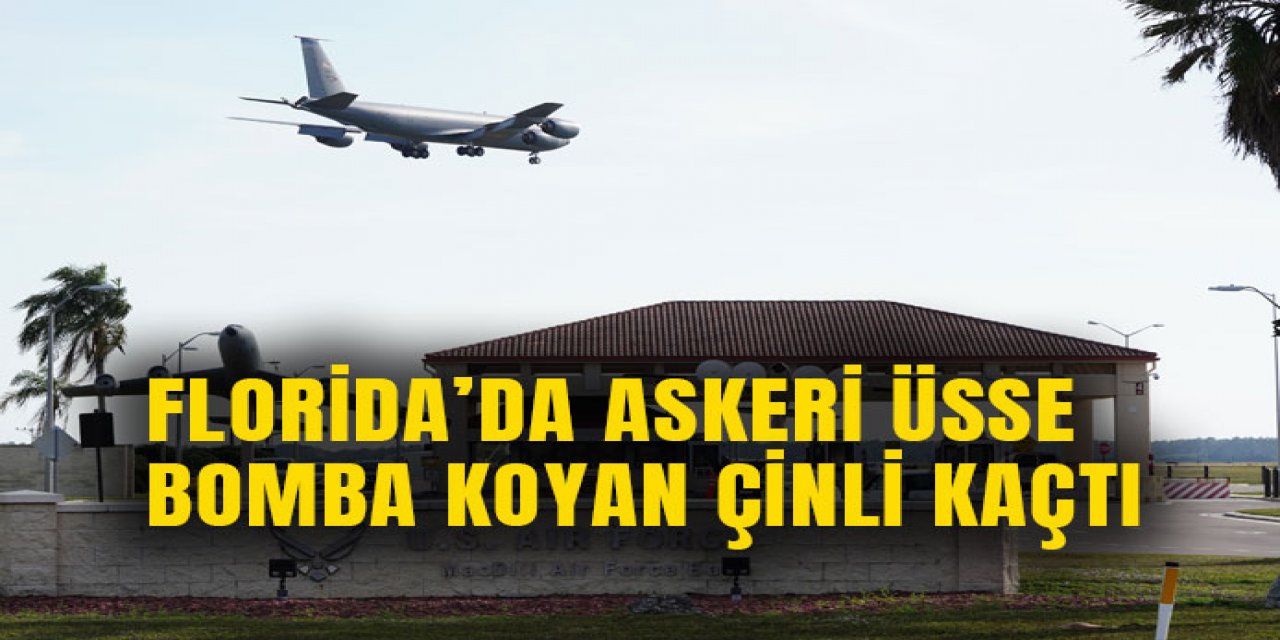 patlayıcı yerleştirmekle suçlanan şüpheli Çin'e kaçtı.