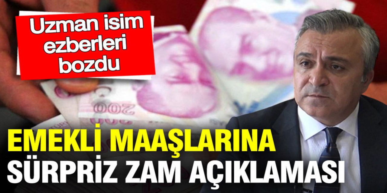 emekli maaşlarına sürpriz zam formülü